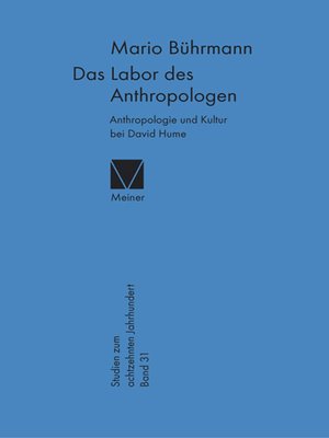cover image of Das Labor des Anthropologen